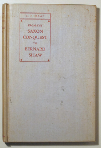 FROM THE SAXON CONQUEST TO BERNARD SHAW - London 1931