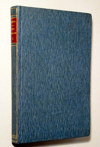 DELS BENEFICIS, Vol I. Llibres I-IV - Text original i traducció  - Bernat Metge 1933