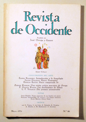 REVISTA DE OCCIDENTE. Nº 86 - Madrid, mayo 1970