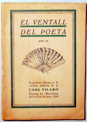 EL VENTALL DEL POETA ANY IV - Barcelona 1929