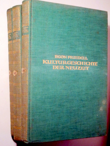 KULTURGESCHICHTE DER NEUZEIT ( 3 vol. - Completo) - München 1931