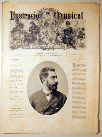 ILUSTRACIÓN MUSICAL HISPANO-AMERICANA. Año I. Número 20 - 15 noviembre - Barcelona 1888