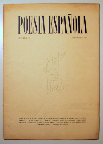 POESÍA ESPAÑOLA. NÚM 21 - Madrid 1953