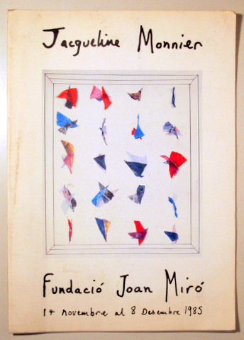 JACQUELINE MONNIER - Barcelona 1985 - Molt il·lustrat
