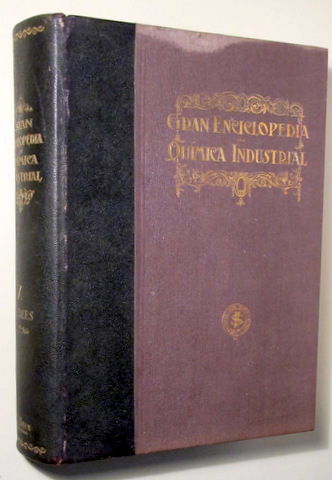 GRAN ENCICLOPEDIA QUÍMICA INDUSTRIAL. Tomo X: Metales Co-Mag - Barcelona S.A - Ilustrado
