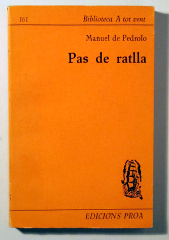 PAS DE RATLLA - Barcelona 1972 - 1ª edició