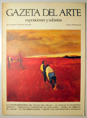 GAZETA DEL ARTE. Núm. 17. Exposiciones y subastas - Madrid 1974 - Ilustrado