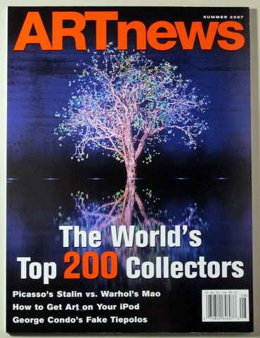 ARTNEWS. Summer 2007- THE WORLD'S TOP 200 COLLECTORS - New York 2007 - Ilustrado - Book in english