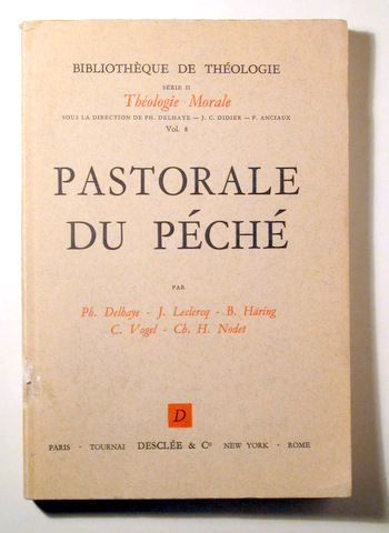 PASTORALE DU PÉCHÉ - Tournai 1961