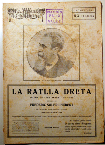 LA RATLLA DRETA - Barcelona 1885