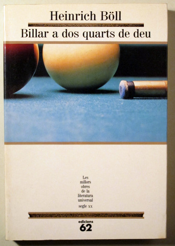 BILLAR A DOS QUARTS DE DEU - Barcelona 1991