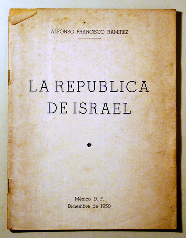 LA REPÚBLICA DE ISRAEL - Mexico 1950