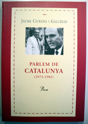 PARLEM DE CATALUNYA (1975-1985) - Barcelona 1996