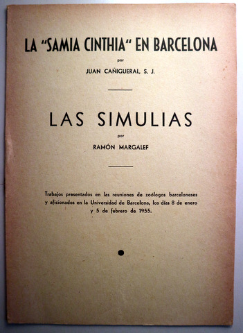 LA "SAMIA CINTHIA" EN BARCELONA - LAS SIMULIAS - Barcelona 1955