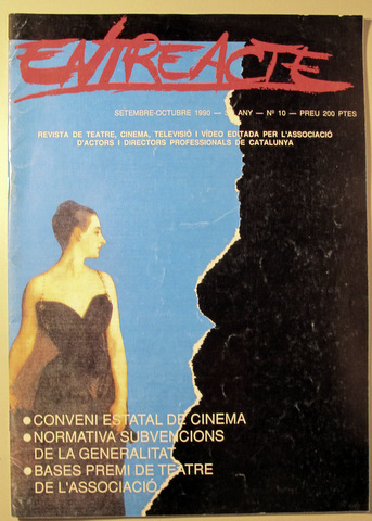 ENTREACTE. Nº 10. - Barcelona 1990 - Il·lustrat