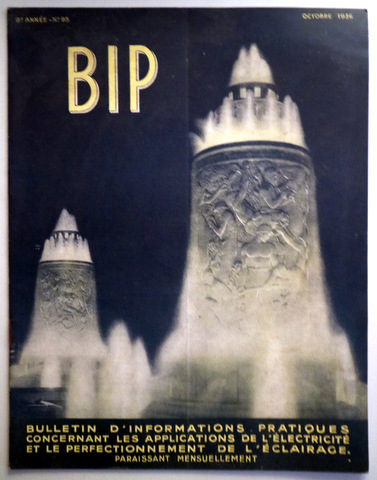 BIP. Nº 95 - Paris 1936 - Muy ilustrado