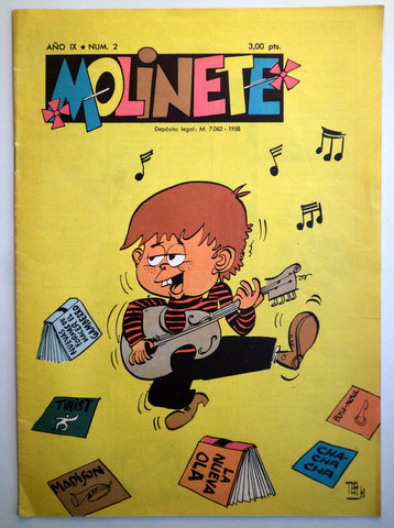 MOLINETE. Año IX. NUM. 2 - 1958 - Muy ilustrado