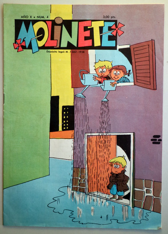 MOLINETE. Año X. Num. 4 - 1958 - Muy ilustrado