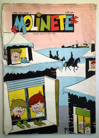 MOLINETE. Año VII. Num. 1 - 1958 - Muy ilustrado