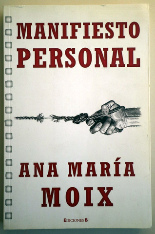 MANIFIESTO PERSONAL - Barcelona 2011 - 1ª edición