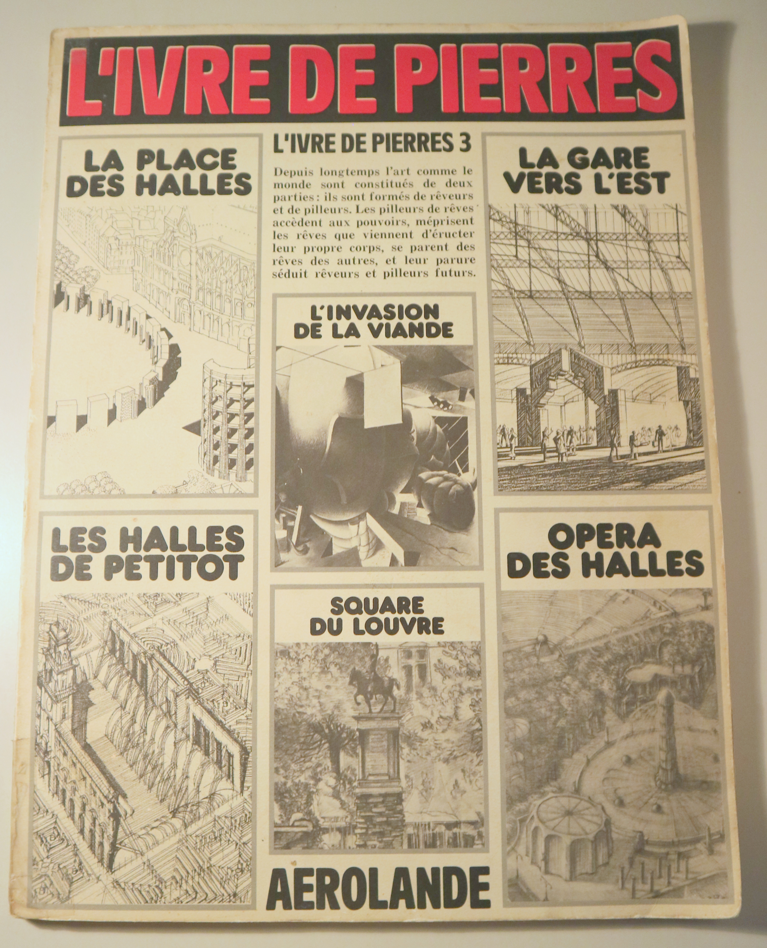 L'IVRE DE PIERRES nº 3 - Paris 1980 - Muy ilustrado