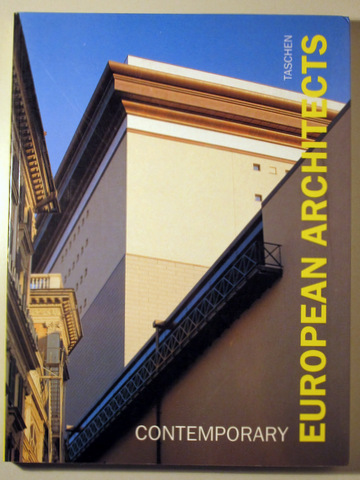 CONTEMPORARY EUROPEAN ARCHITECTS ( 2 Vol.) - Köln 1991 - Muy ilustrado