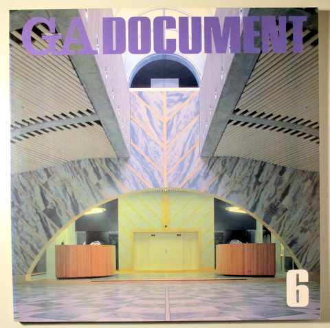 GA DOCUMENT 6 - Tokyo 1983 - Muy ilustrado - Edición bilingüe - Japanese-English