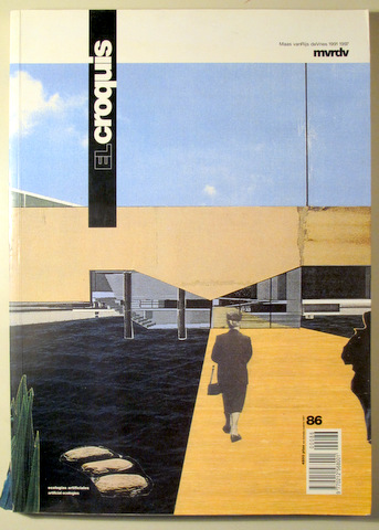 EL CROQUIS. Arquitectura y Diseño. 86. Maas vanRijs deVries 1991-1997 mvrdv - Madrid 1997 - Muy ilustrado