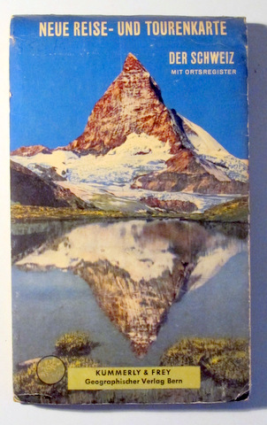 NOUVELLE CARTE DE VOYAGES ET D'EXCURSIONS DE LA SUISSE - Berne s/f