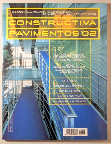 CONSTRUCTIVA. REVESTIMIENTOS'02. nº 8 - Barcelona 2002 - Muy ilustrado