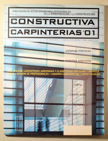 CONSTRUCTIVA. REVESTIMIENTOS'01. nº 6 - Barcelona 2001 - Muy ilustrado