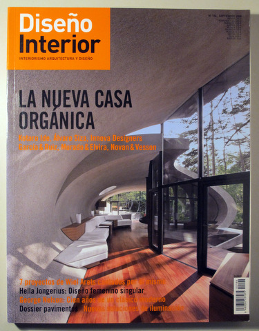 DISEÑO INTERIOR. Interiorismo arquitectura y diseño. Nº 194, Septiembre 2008 - Madrid 2008 - Ilustrado