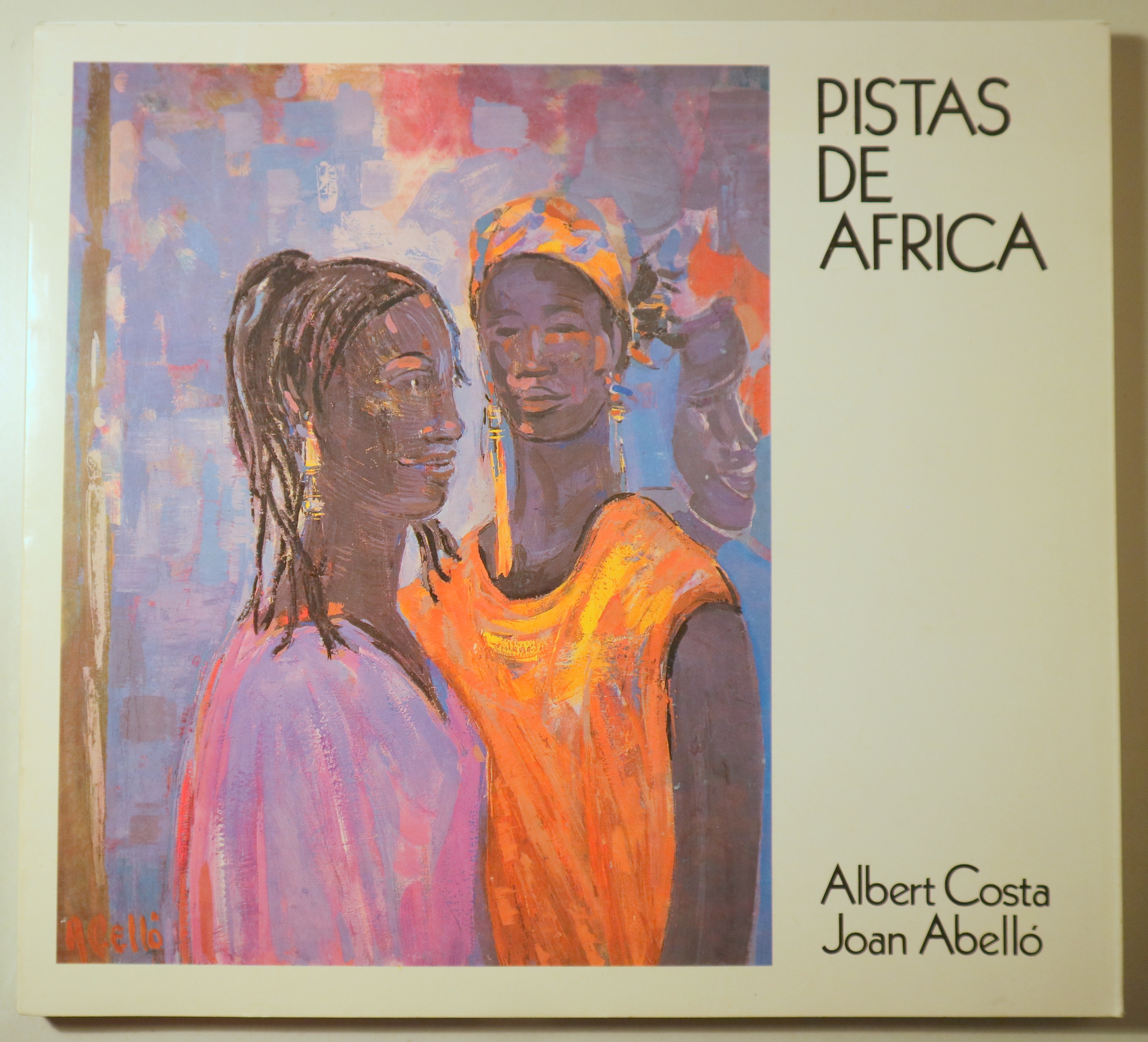 PISTAS DE ÁFRICA. Viaje a Costa de Marfil - Barcelona 1987 - Muy ilustrado