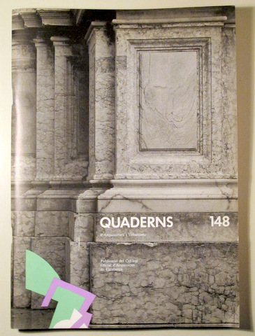 QUADERNS D'ARQUITECTURA I URBANISME 148 - Barcelona 1958 - Molt il·lustrat