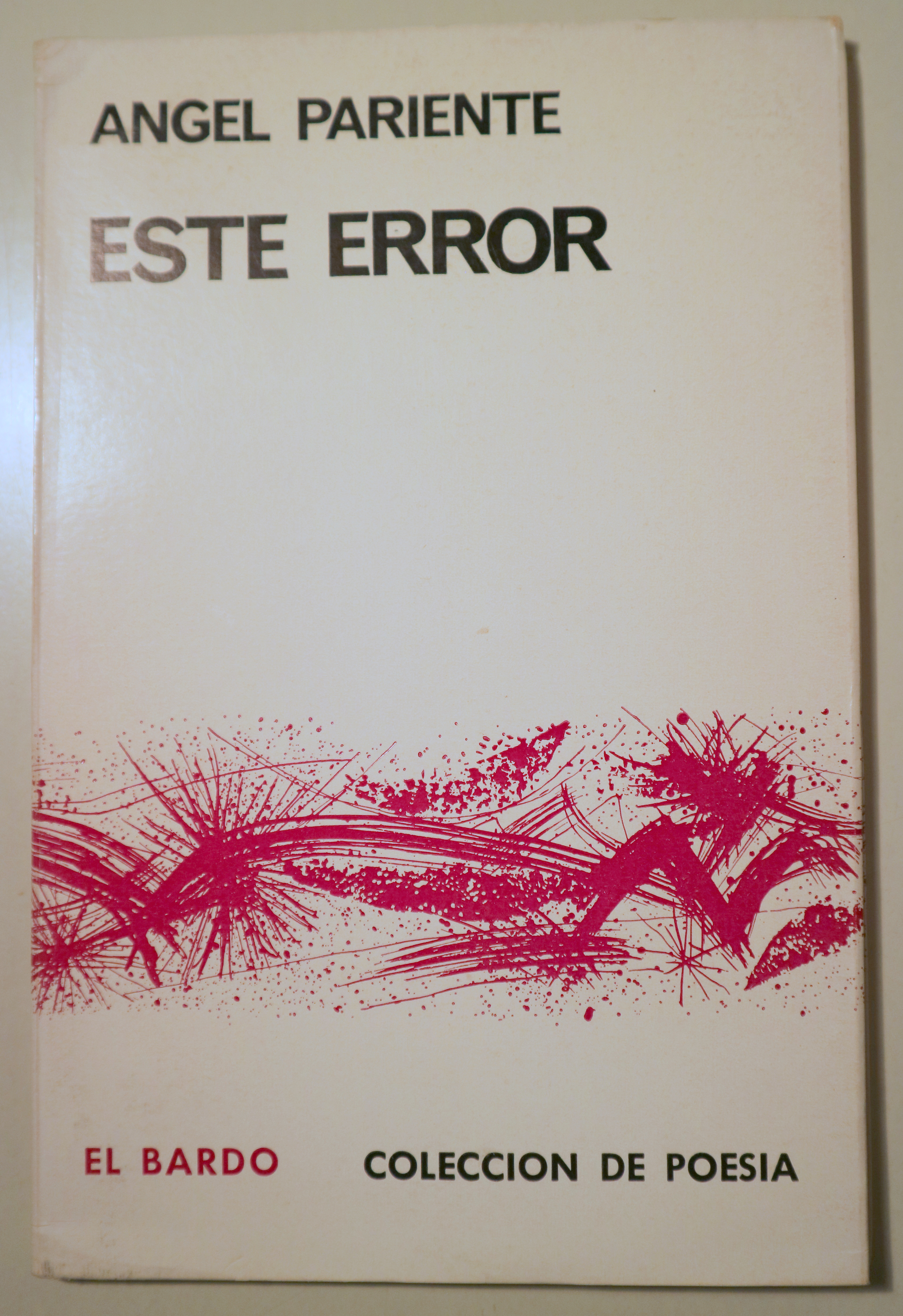 ESTE ERROR - Madrid 1968 - 1ª edición
