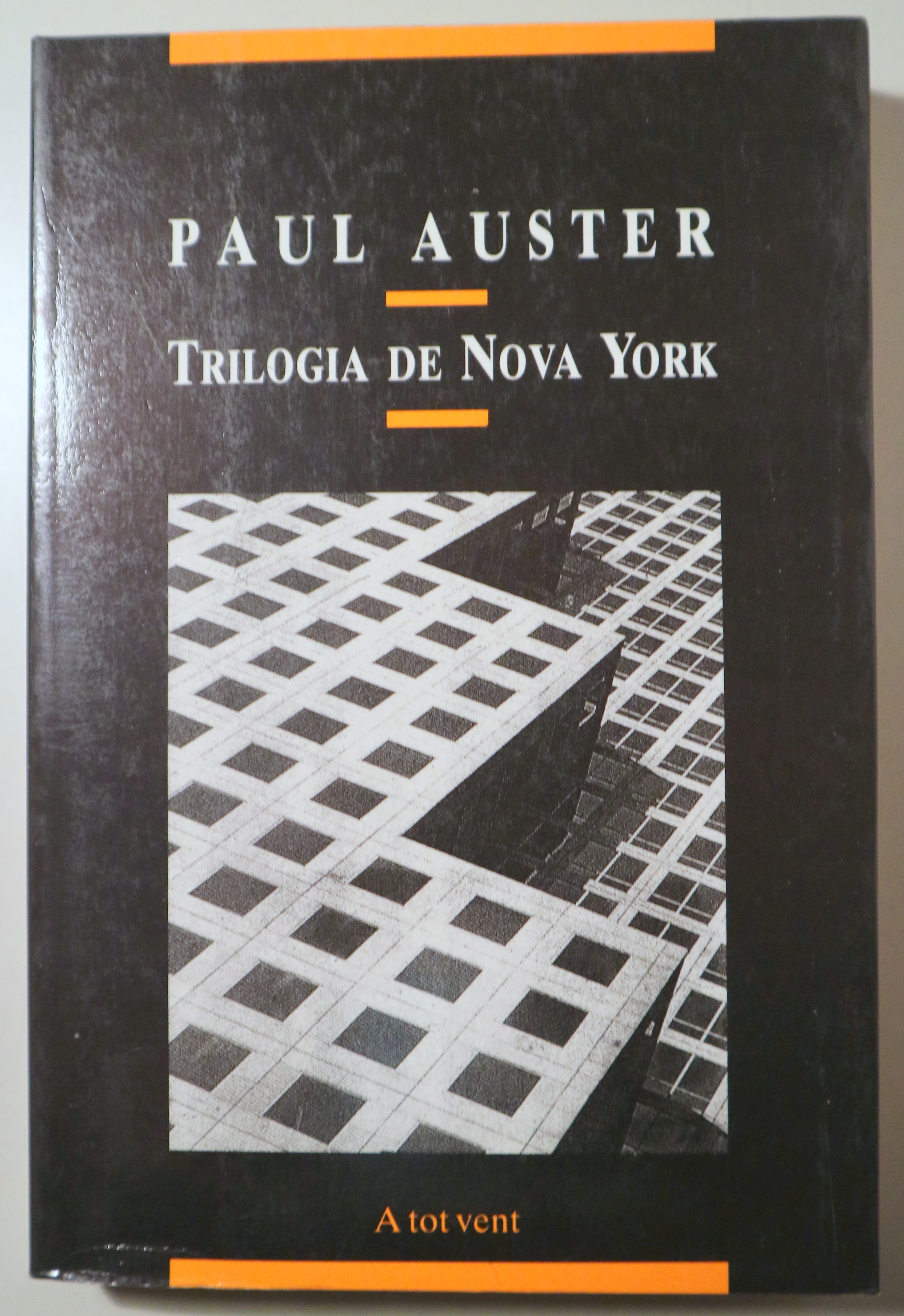 TRILOGIA DE NOVA YORK - Barcelona 1991 - 1ª edició en català