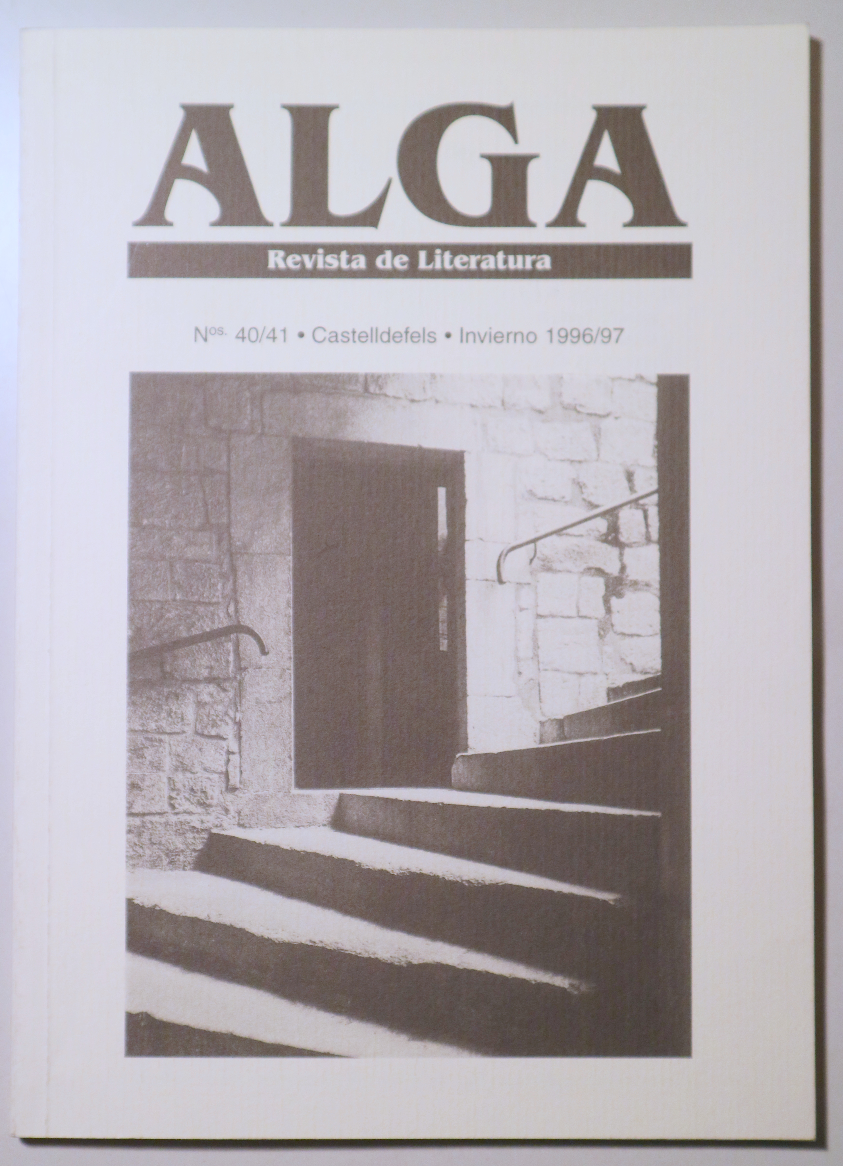 ALGA. Nº 40/41 - Castelldefels 1996/7 - Ilustrado