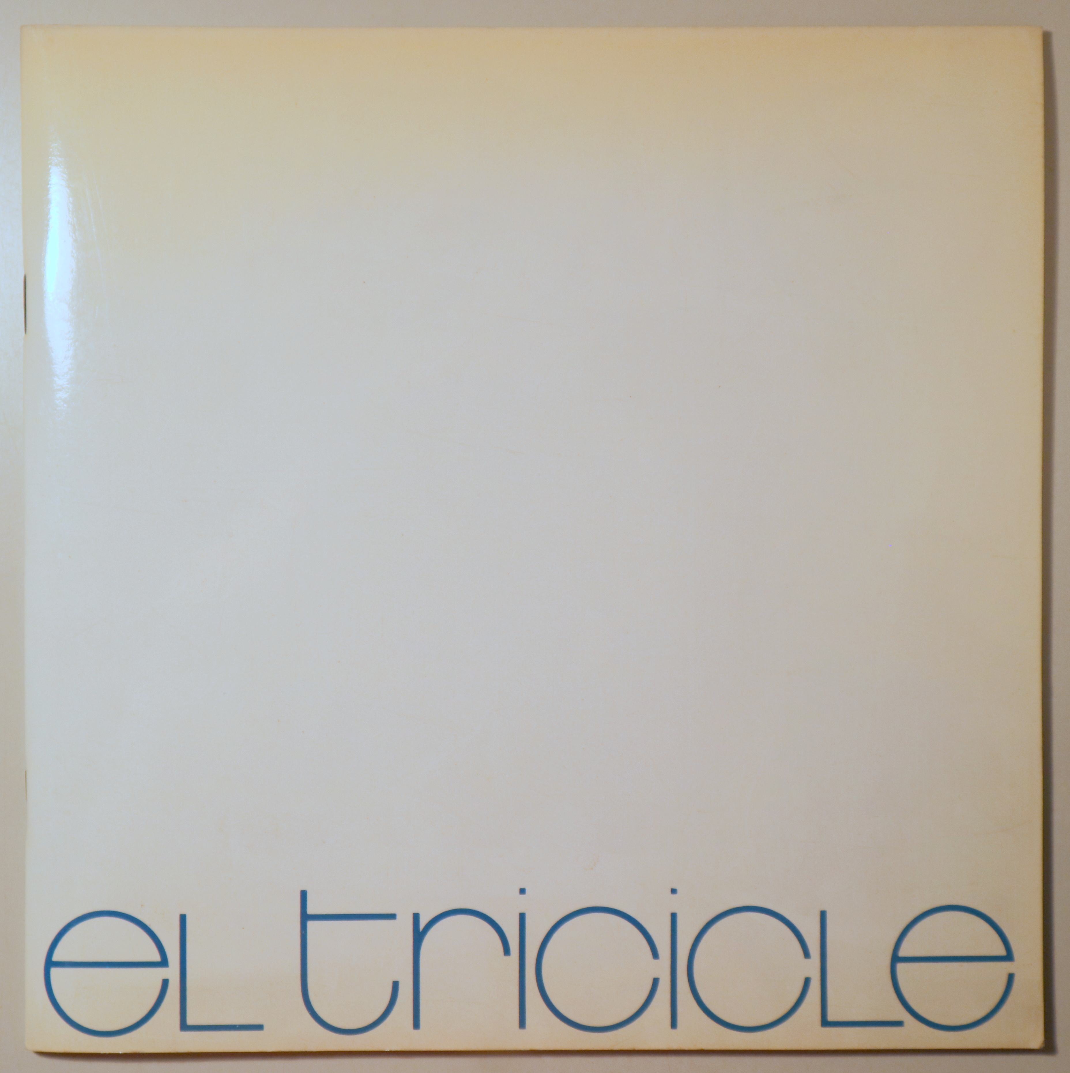 EL TRICICLE - Barcelona 1986 - Molt il·lustrat. Amb vinil