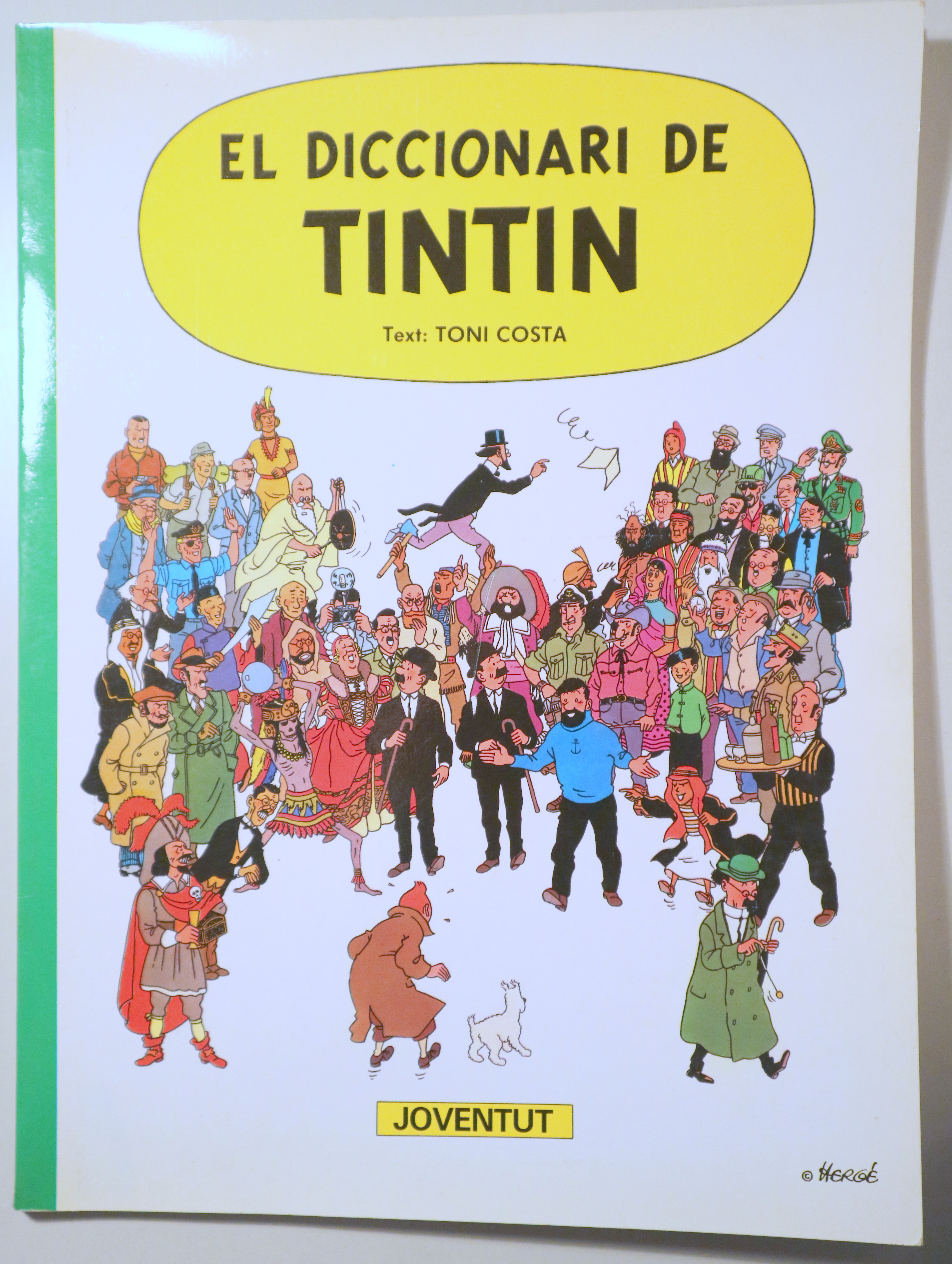 EL DICCIONARI DE TINTIN - Barcelona 1987 - Molt il·lustrat