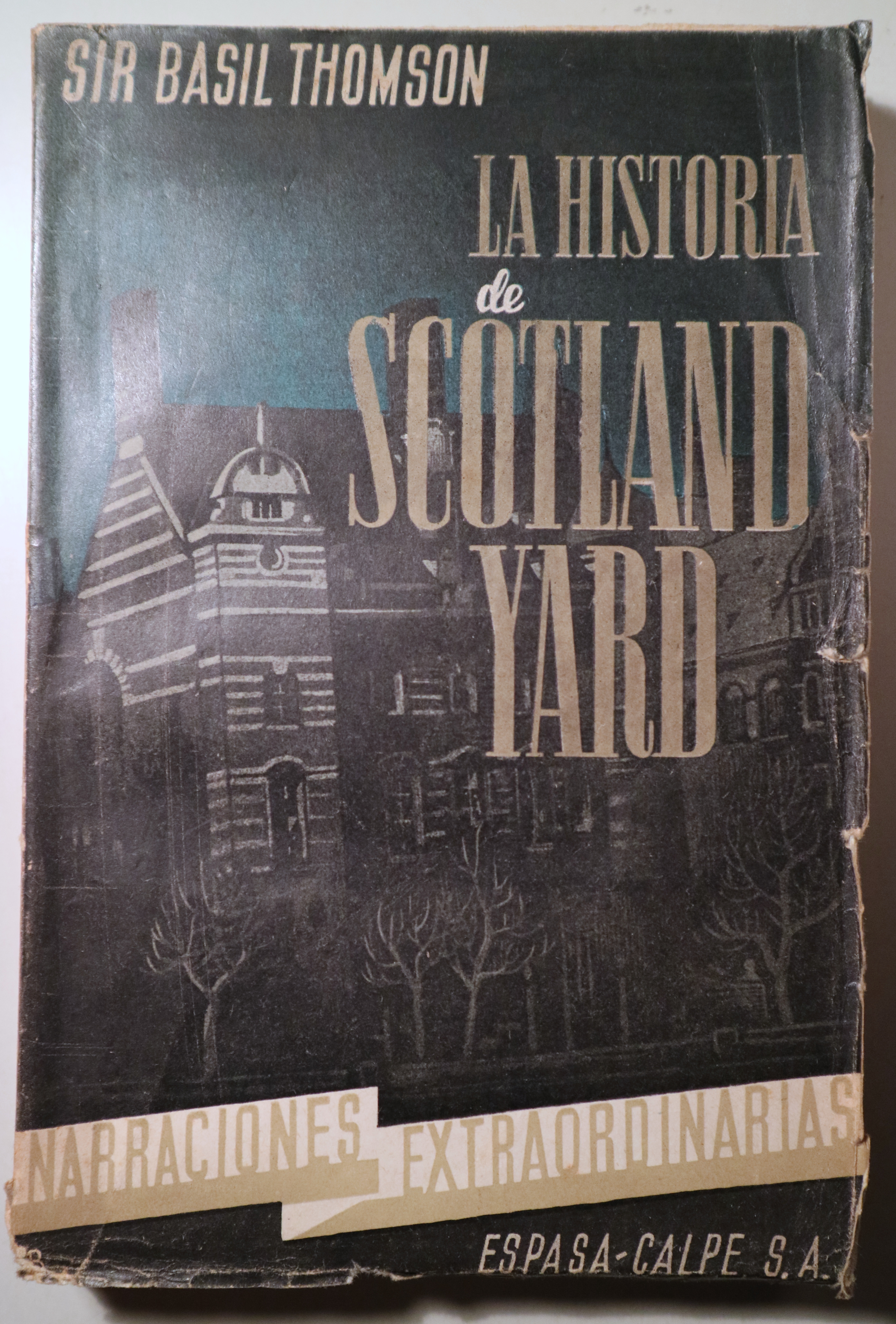 LA HISTORIA DE SCOTLAND YARD - Madrid 1937