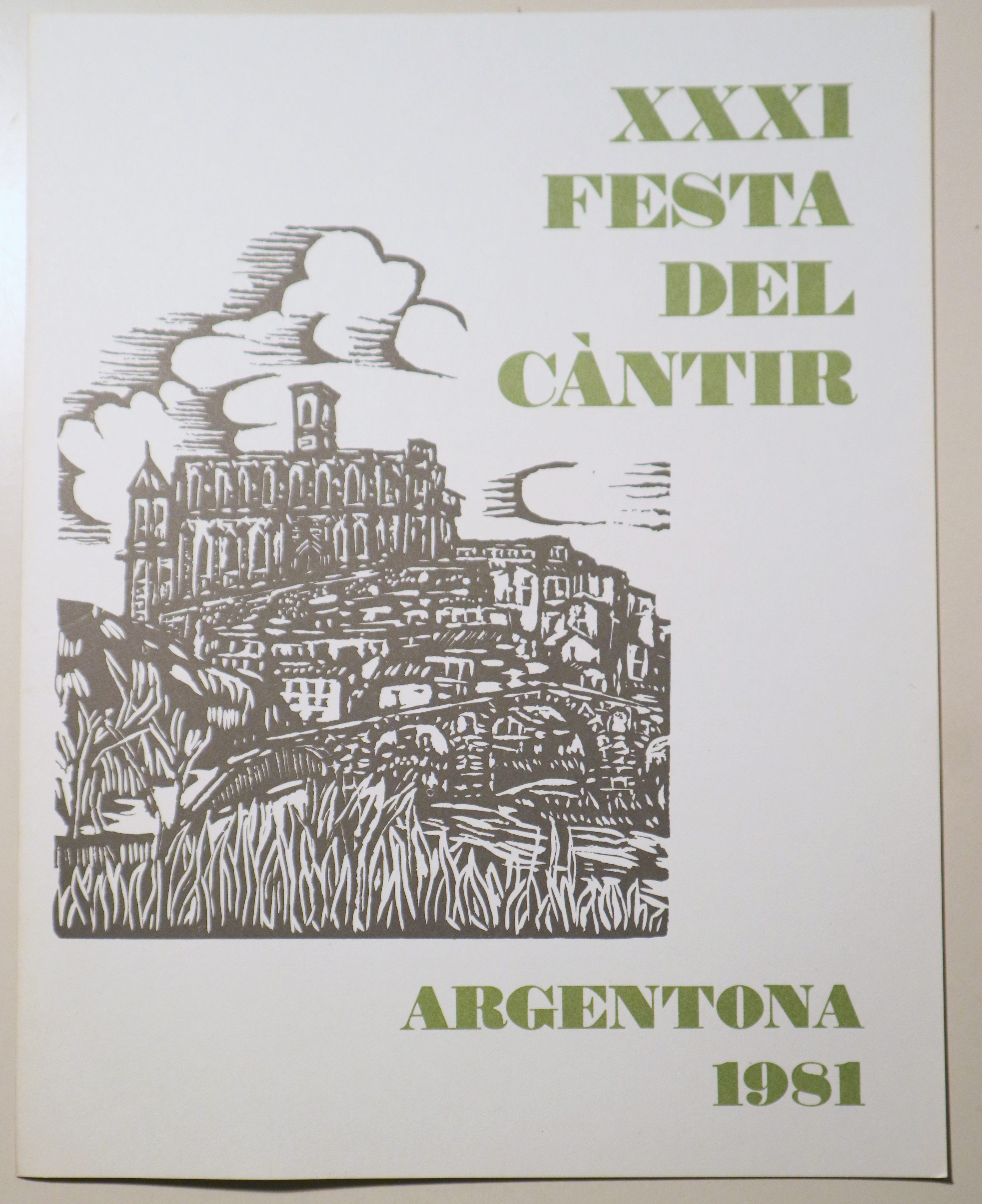 XXXI FESTA DEL CÀNTIR - Argentona 1981