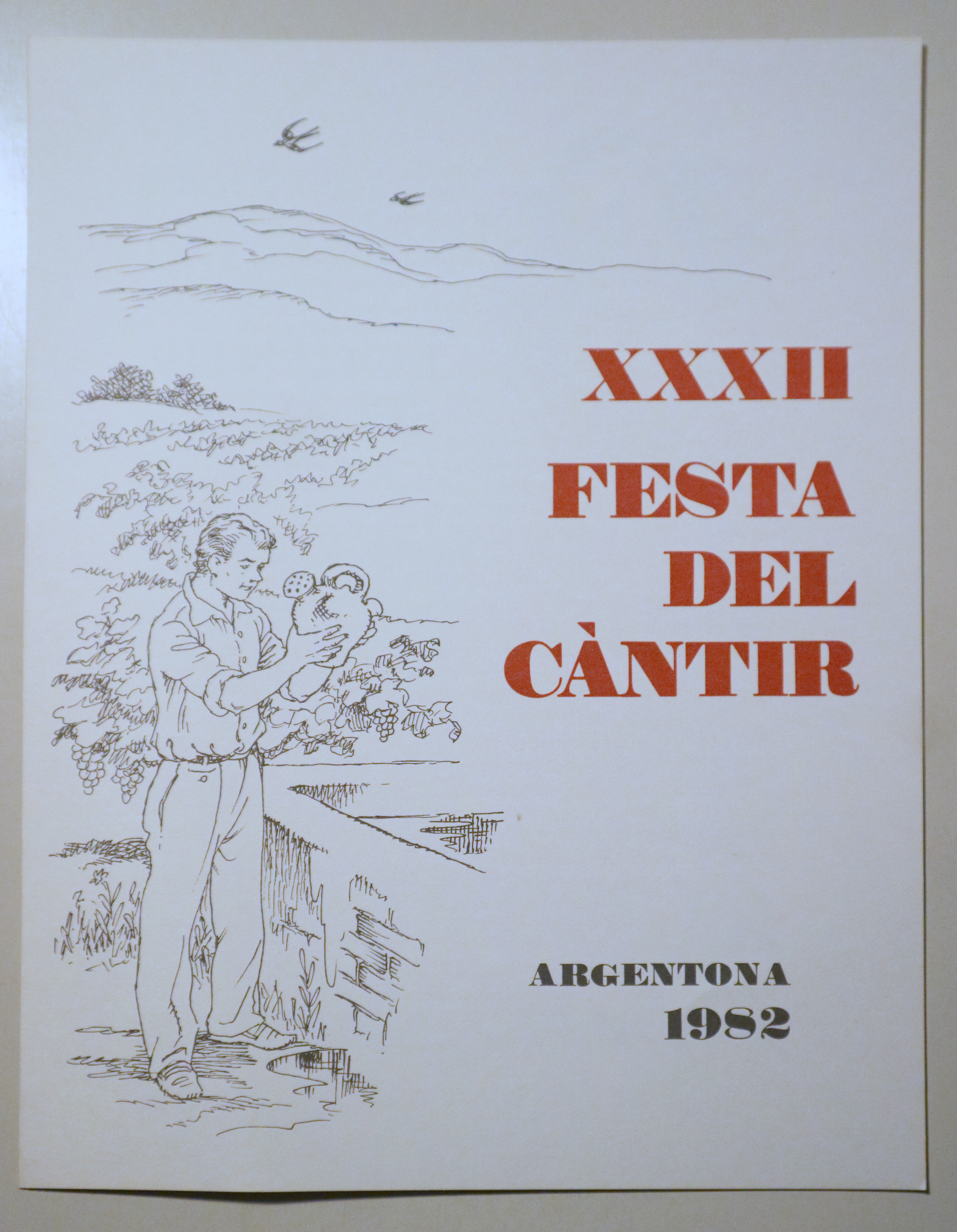 XXXII FESTA DEL CÀNTIR - Argentona 1982