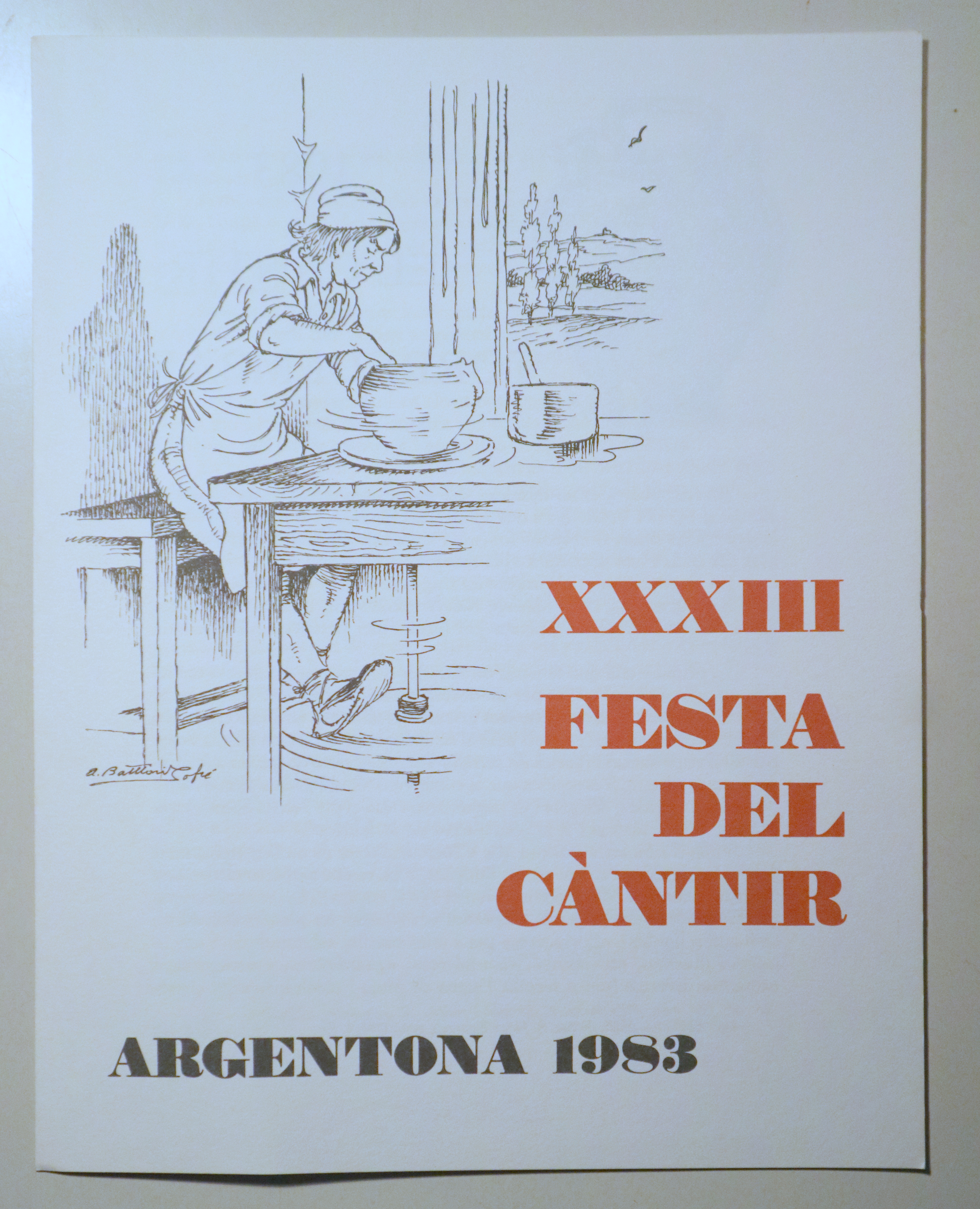 XXXIII FESTA DEL CÀNTIR - Argentona 1983