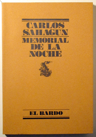 MEMORIAL DE LA NOCHE - Barcelona 1976 - 1ª edición