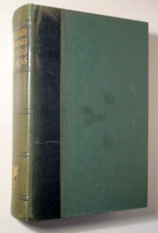 DICCIONARIO TERMINOLÓGICO DE CIENCIAS MÉDICAS - Barcelona 1966 - Novena edición, ampliada - Ilustrado