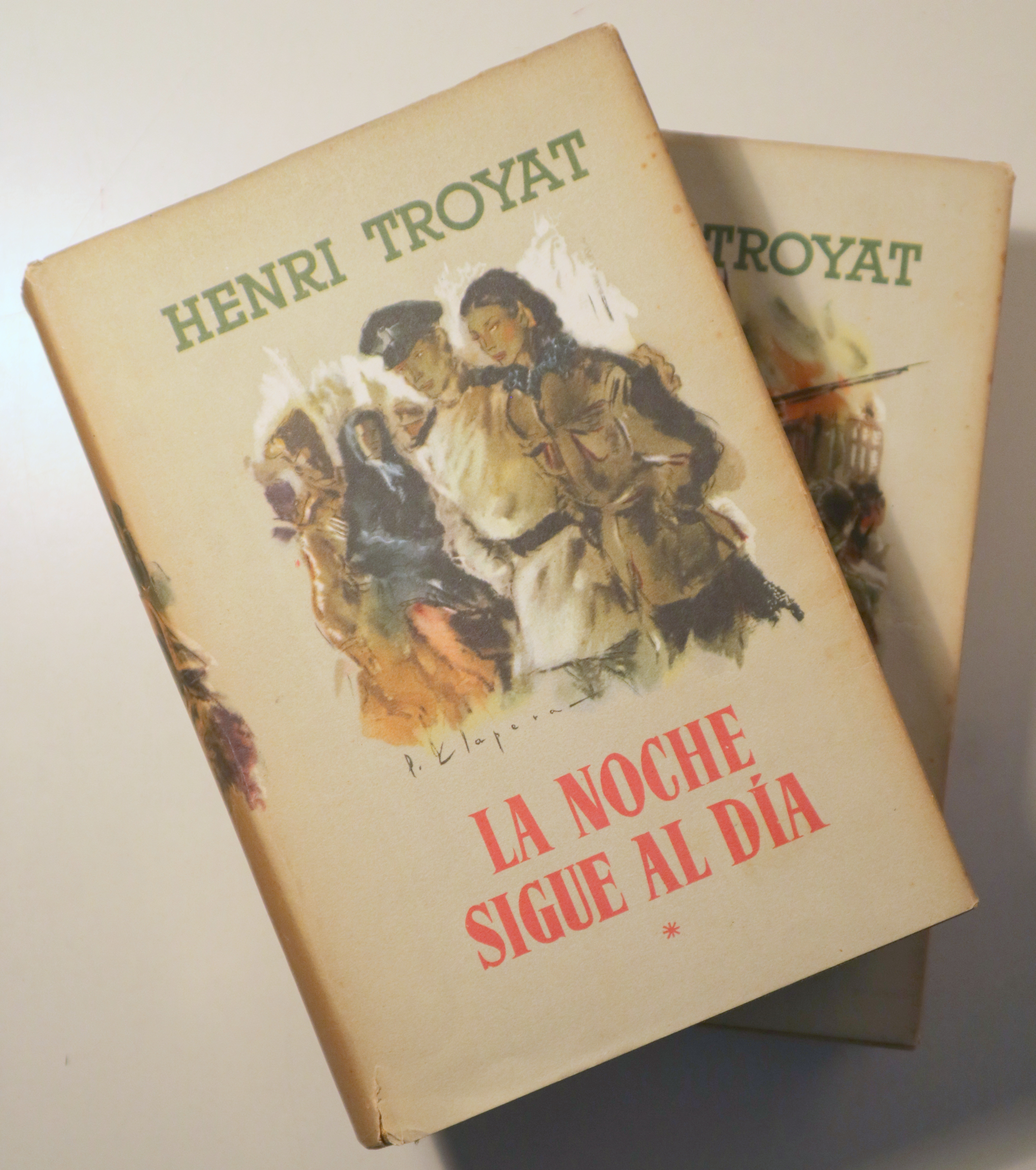 LA NOCHE SIGUE AL DÍA ( 2 vol. - Completo) - Barcelona 1952 - 1ª edición en español