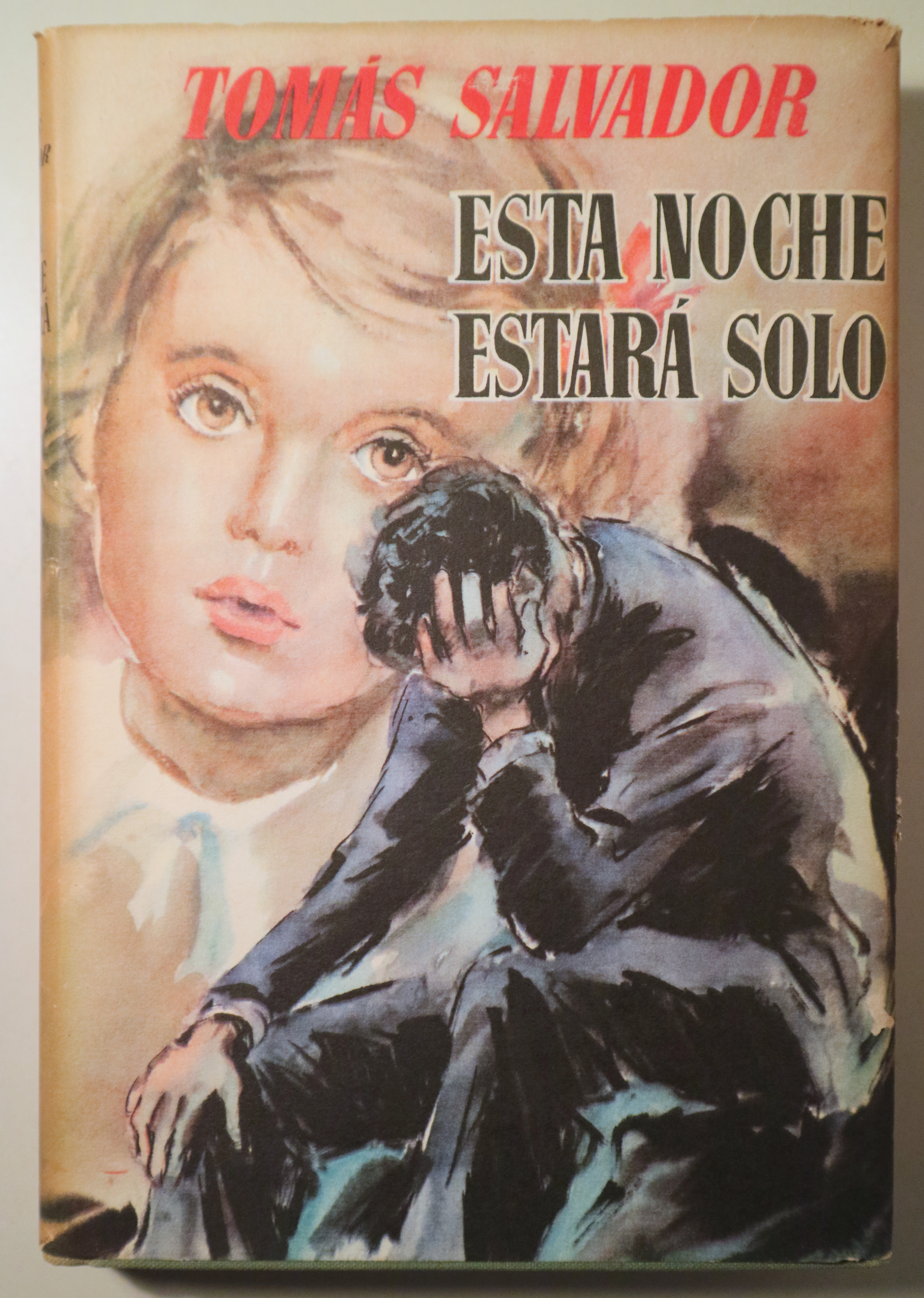 ESTA NOCHE ESTARÁ SOLO - Barcelona 1954 - 1ª edición