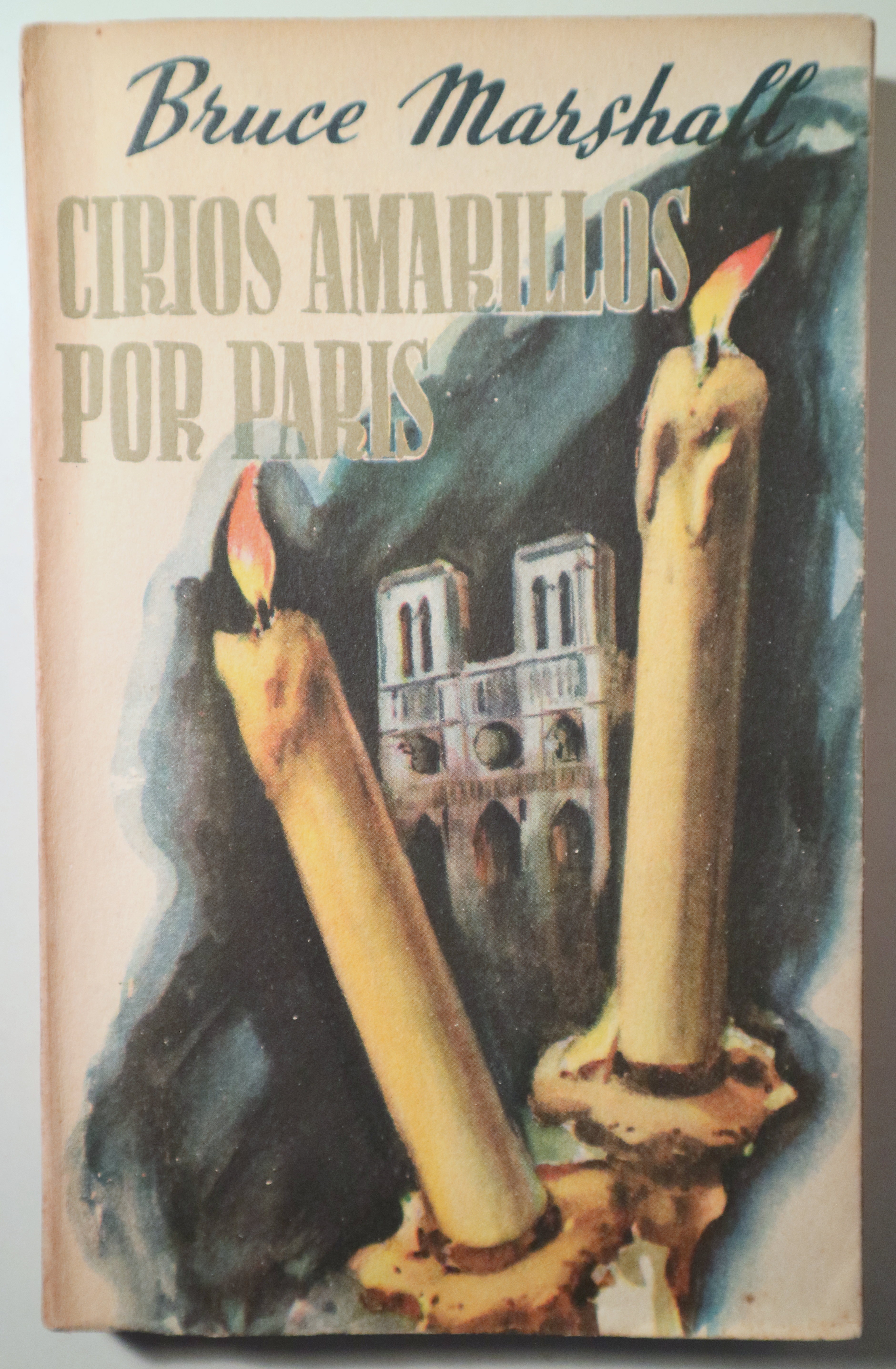 CIRIOS AMARILLOS POR PARIS. Cabnto fúnebre - Barcelona 1947