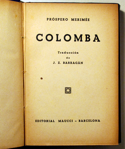 COLOMBA - Barcelona c. 1920