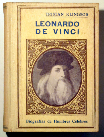 LEONARDO DE VINCI - Barcelona 1933 - Ilustrado